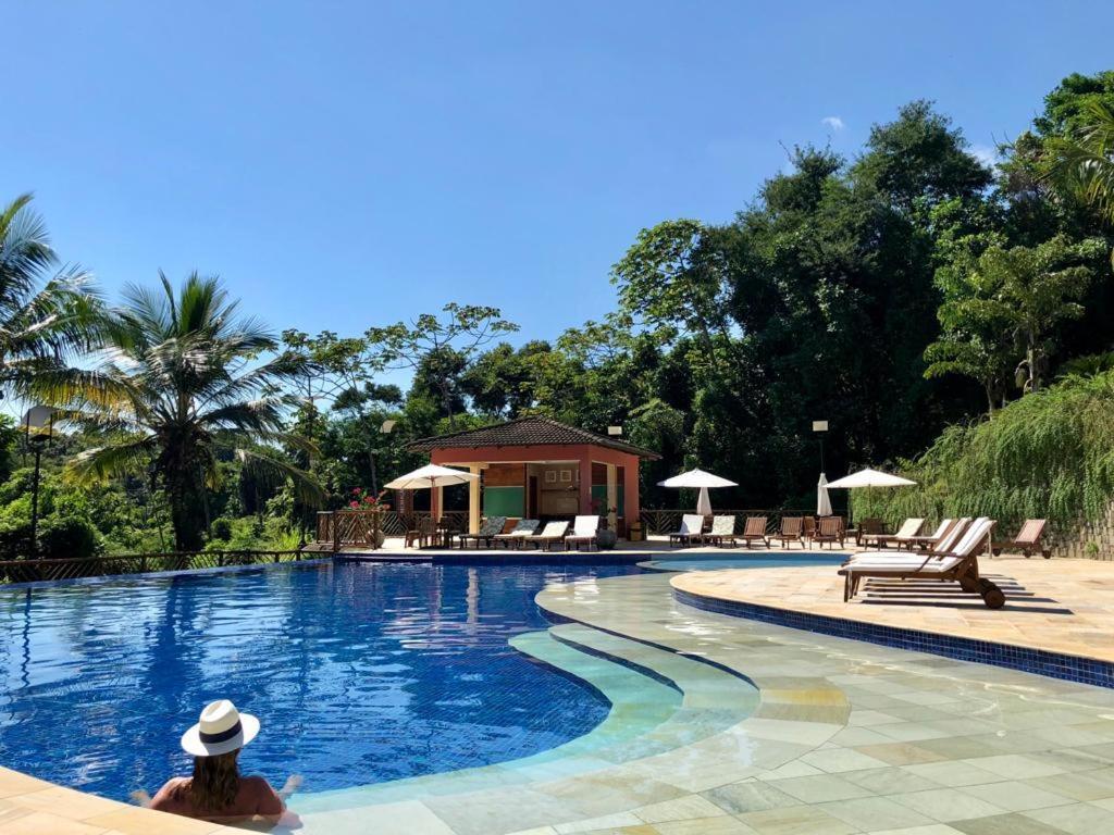 Bangalô em Ilhabela/Yacamim Villa Bagian luar foto