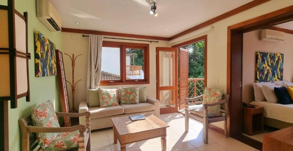 Bangalô em Ilhabela/Yacamim Villa Bagian luar foto