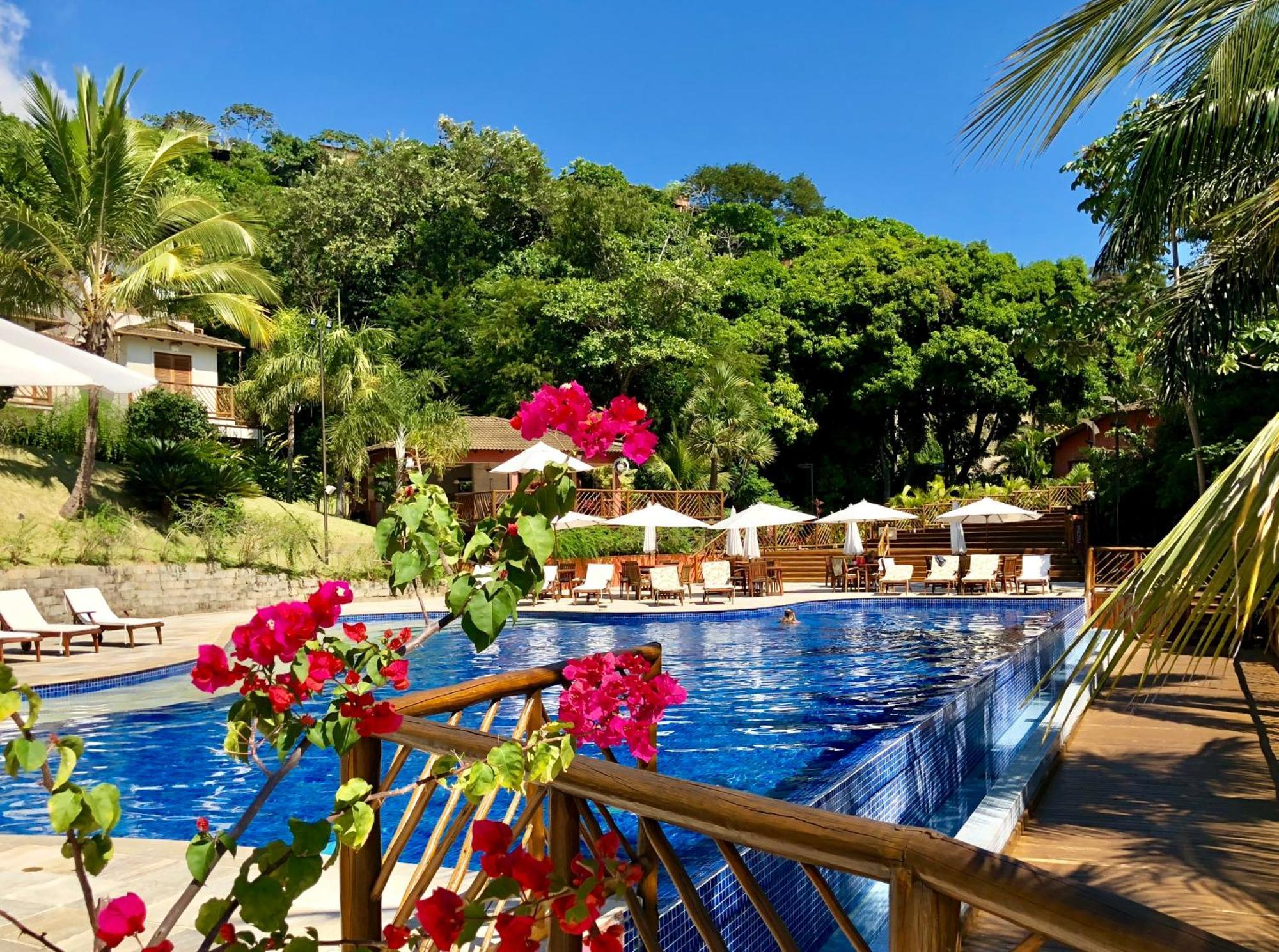 Bangalô em Ilhabela/Yacamim Villa Bagian luar foto